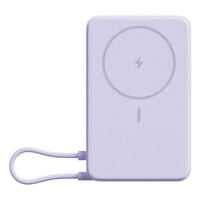 Powerbank Xiaomi 33W Magnetic Power Bank 10000 com Suporte Incorporado Roxo