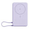 Powerbank Xiaomi 33W Magnetic Power Bank 10000 com Suporte Incorporado Roxo