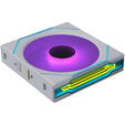 Ventoinha Lian Li UNI FAN SL120 Infinity FLEX Wireless Branco 120mm image number null
