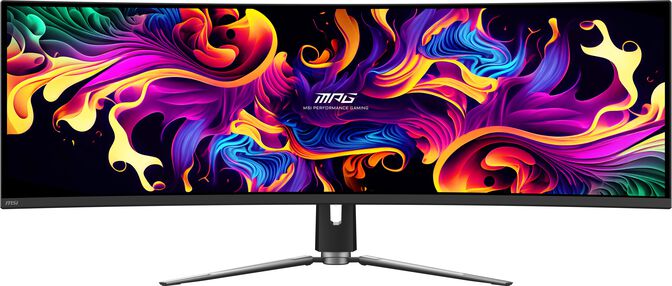 Monitor Curvo MSI MPG 491CQP QD-OLED 49" DQHD 144Hz USB-C image number 4
