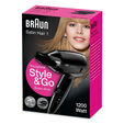Secador de Cabelo Braun Satin Hair 1 HD130 1200W Preto image number null