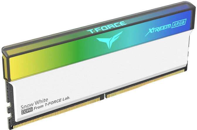 Team Group Kit 32GB (2 x 16GB) DDR5 6000MHz Xtreem ARGB Branco CL30 image number 3