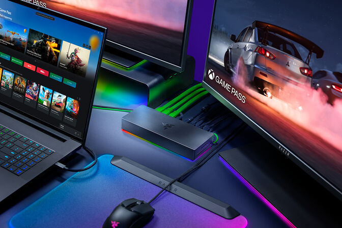 Docking Station Razer Thunderbolt 5 Chroma Preto image number 3