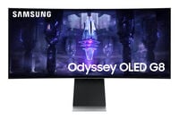 Monitor Curvo Samsung Odyssey G8 34" G85SB OLED UWQHD 175Hz 0.1ms FreeSync Premium HDR True Black 400 Smart Monitor