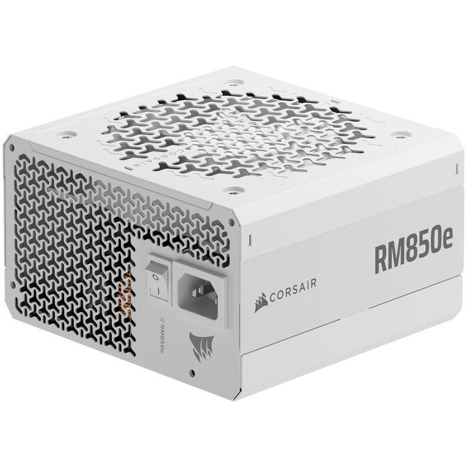 Fonte Modular Corsair RMe Series RM850e 850W 80 Plus Cybenetics Gold ATX3.1 - PCIe 5.1 Branca image number 0