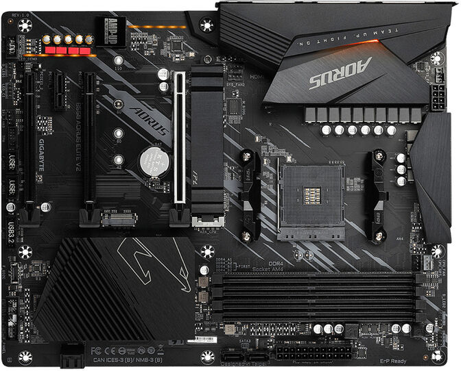 Motherboard Gigabyte B550 Aorus Elite V2 Rev.1 image number 1