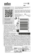 Cabe&ccedil;a de Substitui&ccedil;&atilde;o Braun Series 9 Kombipack 54B image number null