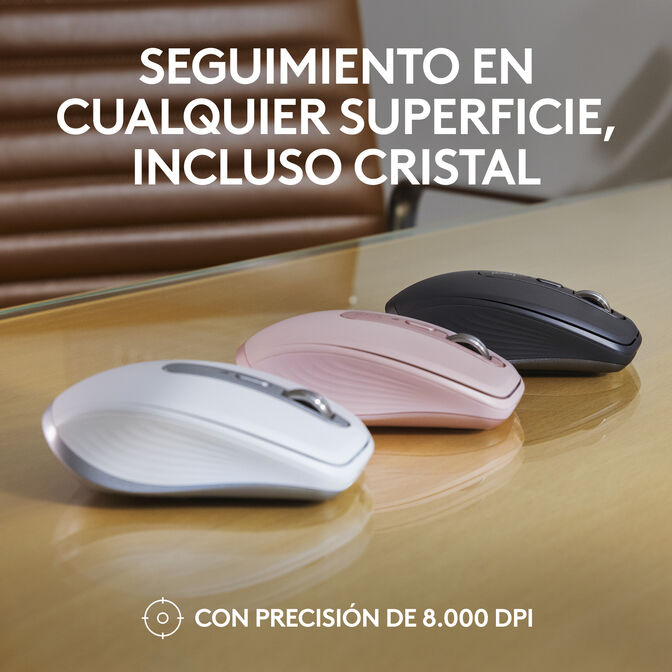 Rato Logitech MX Anywhere 3S Wireless Rosa image number 10