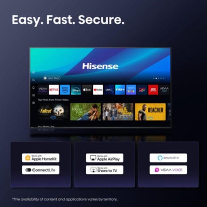 Televis&atilde;o Hisense 43E7Q PRO 43" QLED UltraHD 4K VIDAA image number 6