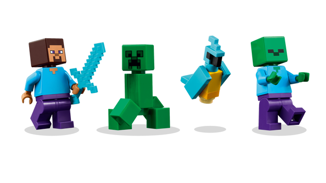 LEGO Minecraft: A Casa TNT da Selva, 287 Pe&ccedil;as (21275) image number 5