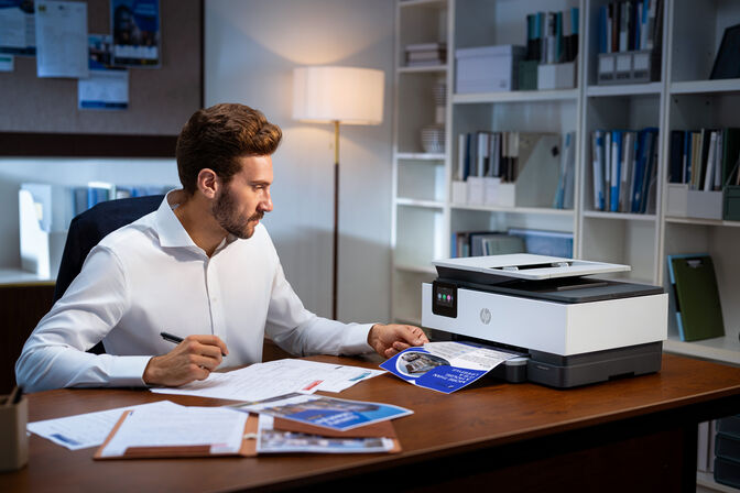 Impressora Multifun&ccedil;&otilde;es a Jato de Tinta HP OfficeJet Pro 8125 All-in-One WiFi image number 3