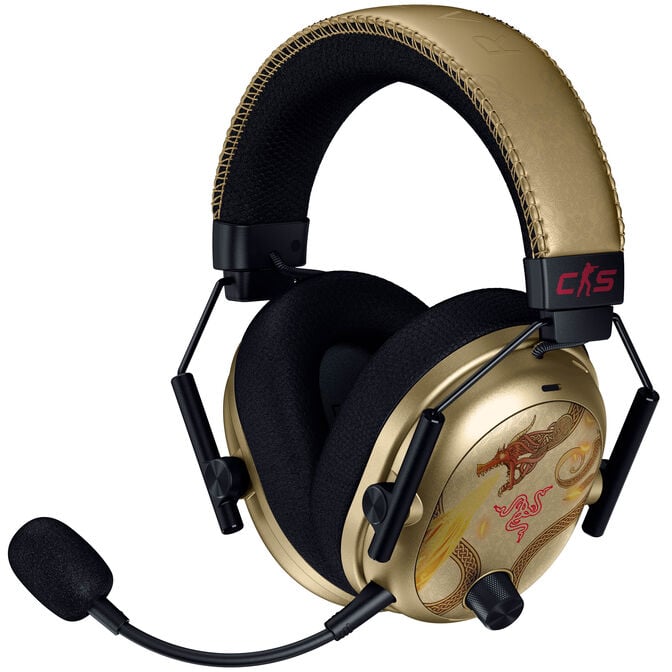 Headset Razer BlackShark V3 Pro Wireless/Bluetooth Preto Counter-Strike 2 Ed. image number 0