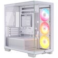Caixa Micro-ATX Corsair 2800X RS-R ARGB Branca Vidro Temperado image number null