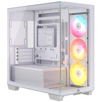 Caixa Micro-ATX Corsair 2800X RS-R ARGB Branca Vidro Temperado