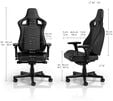 Cadeira noblechairs EPIC Compact - Preto / Carbono image number null