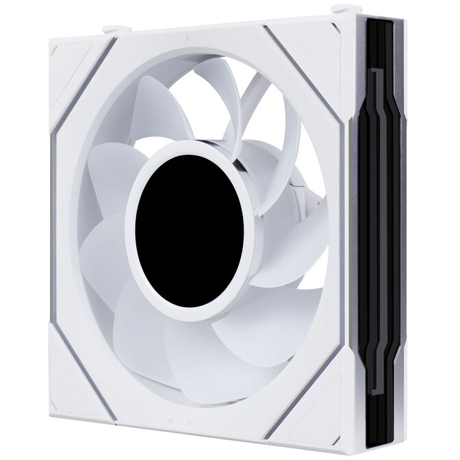 Ventoinha Lian Li UNI FAN SL120 LCD Infinity FLEX Wireless Reverse Blade Branco 120mm image number 2