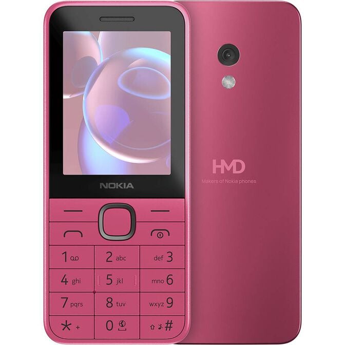 Telem&oacute;vel Nokia 225 (2024) 4G 2.4" Dual SIM Rosa image number 0