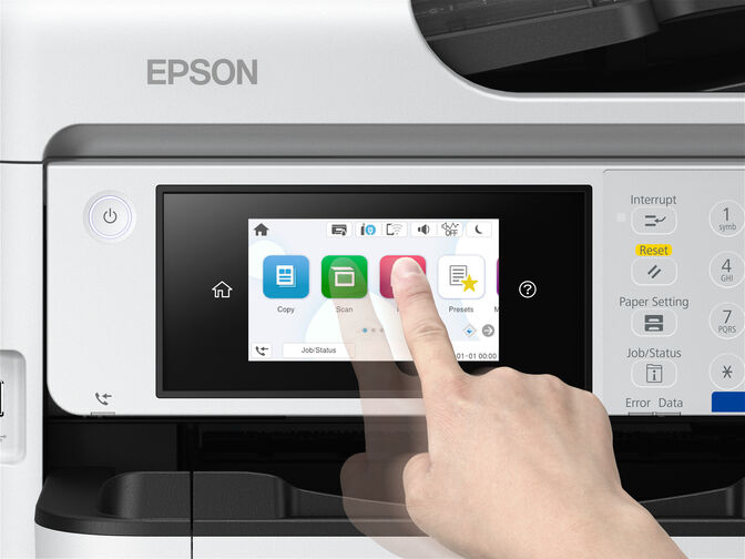 Impressora Multifun&ccedil;&otilde;es a Jato de Tinta Epson WorkForce Pro EM-C800RDWF RIPS Wi-Fi image number 5