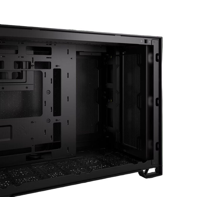 Caixa Micro-ATX Corsair 2500D Airflow Preta Vidro Temperado image number 2