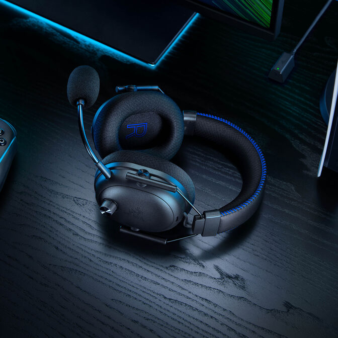 Headset Razer BlackShark V3 Pro para PlayStation Wireless/Bluetooth Preto image number 5