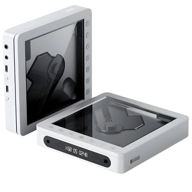 Leitor CD FiiO DM13BT Bluetooth Transparente image number 2