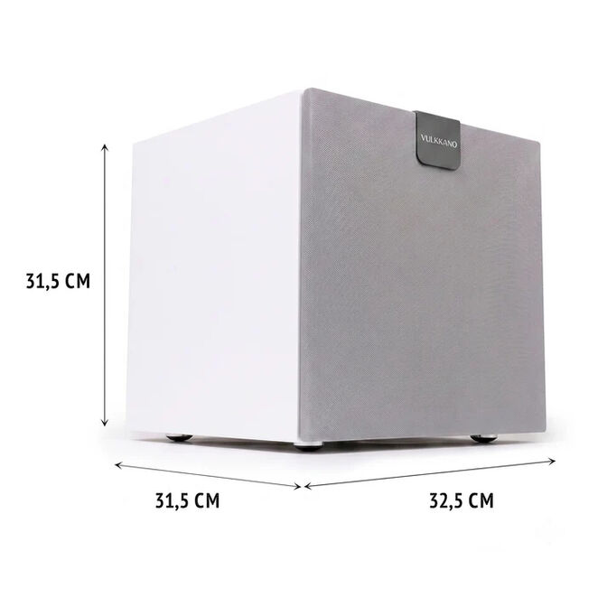 Subwoofer Vulkkano SUB 10 100W Branco image number 2