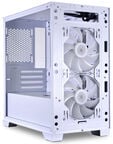 Caixa Micro-ATX Lian Li Lancool 205M Mesh Snow Vidro Temperado image number null