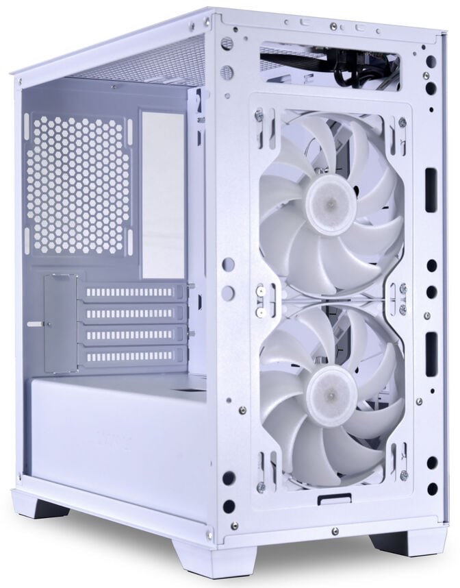 Caixa Micro-ATX Lian Li Lancool 205M Mesh Snow Vidro Temperado image number 6