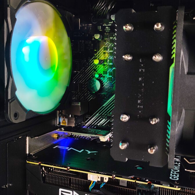 Computador AURA Gamer-PC Ryzen 7 5700X 32GB DDR4 1TB RTX 4060 Ti WiFi W11 image number 7