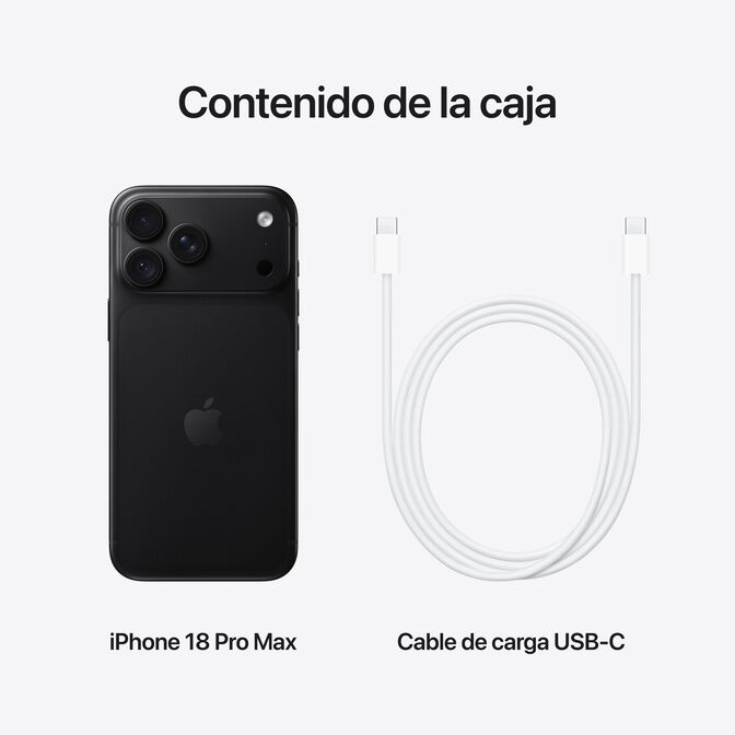Smartphone iPhone 18 Pro Max 6.9" 512Gb Black image number 6