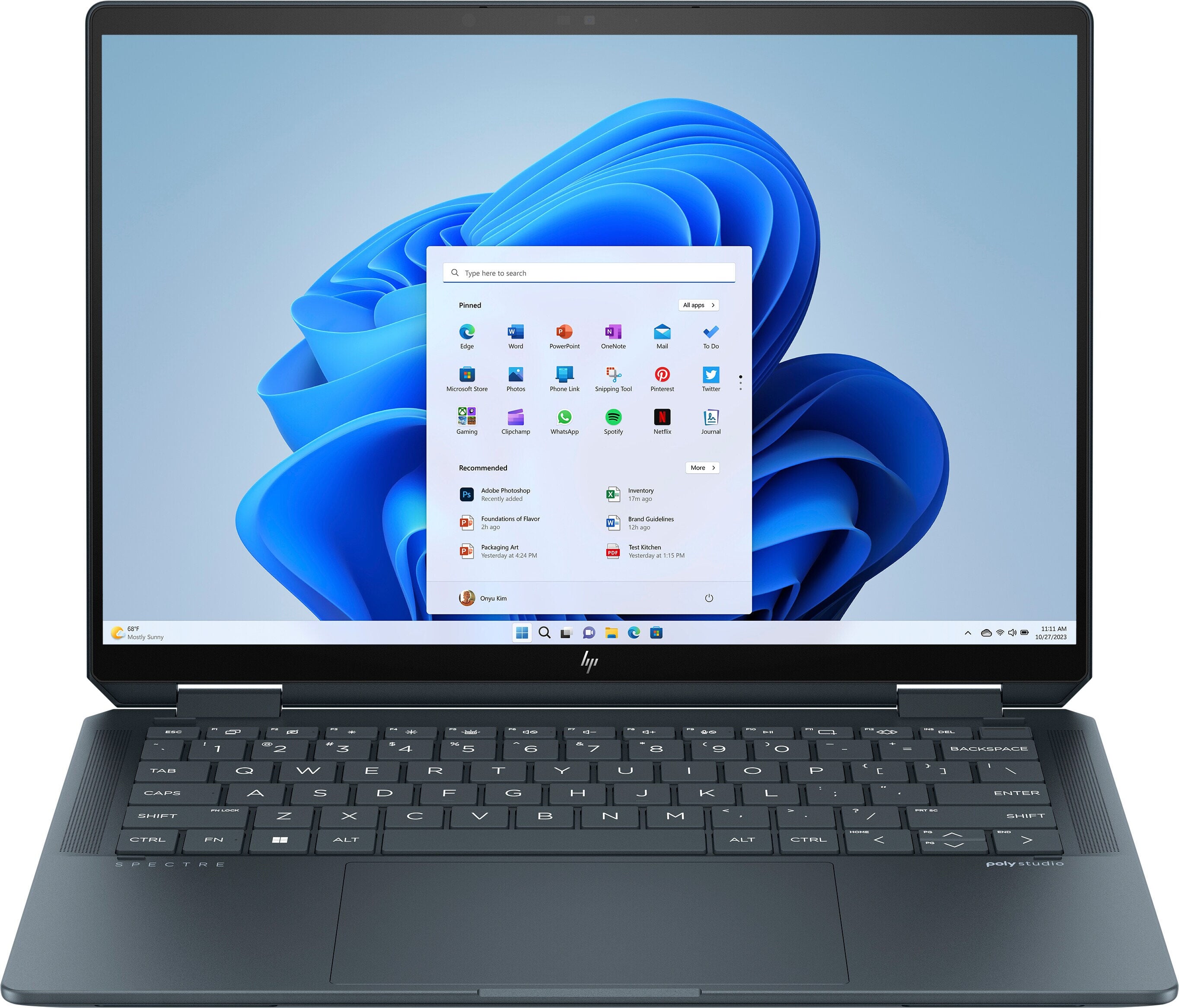 Port&aacute;til HP Spectre X360 2-in-1 14-eu0003np 14" Ultra 7 155H 16GB DDR5 1TB Intel Arc 2.8K OLED Touch W11