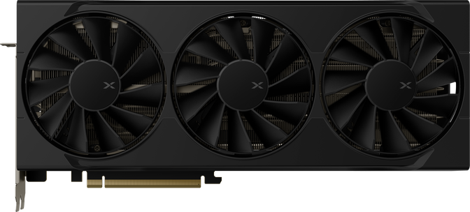 Gr&aacute;fica XFX Radeon RX 9070 XT Swift Gaming Triple Fan 16GB GDDR6 image number 4