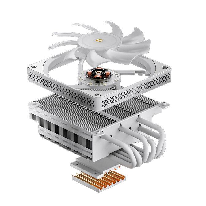 Cooler CPU Jonsbo HX6200D Branco - 120mm (LGA 1700) image number 16