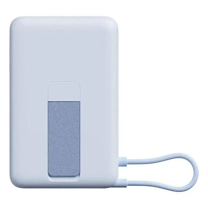 Powerbank Xiaomi 33W Magnetic Power Bank 10000 com Suporte Incorporado Azul image number 1