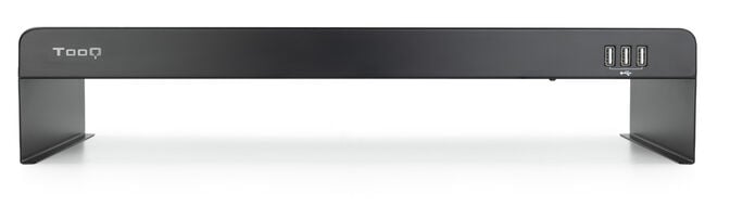 Base Para Monitor / Port&aacute;teis Tooq Max. 20Kg c/ 3x USB 2.0 Preto image number 1