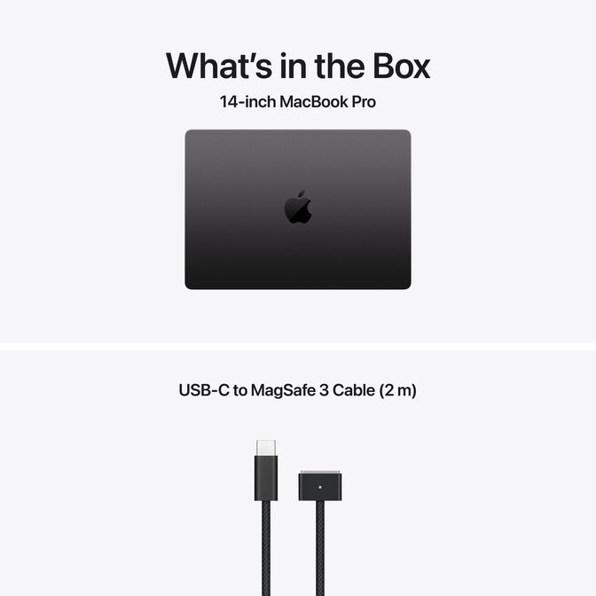 Port&aacute;til Apple MacBook Pro M5 Pro 16.2" 18-Cores CPU 20-Cores GPU 48GB RAM 1TB SSD Preto Espacial image number 3