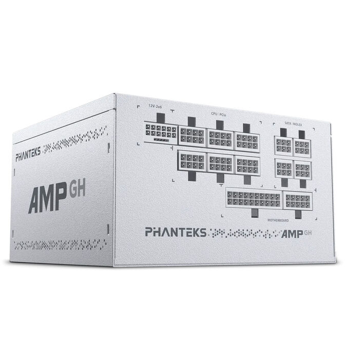 Fonte Modular Phanteks AMP GH V2 ATX 3.1 PCIe 5.1 1200W Platinum Branca image number 2