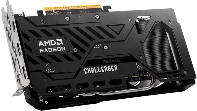 Gr&aacute;fica ASRock Radeon RX 9060 XT Challenger OC 16GB GDDR6 image number 7