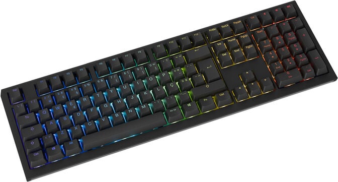 Teclado Mec&acirc;nico Ducky One X 100% Wireless Black RGB Ducky Linear Inductive Switch (PT) image number 1