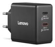 Carregador Lenovo de Parede USB-C 65W Dual GaN + Cabo USB-C 1.5m image number null