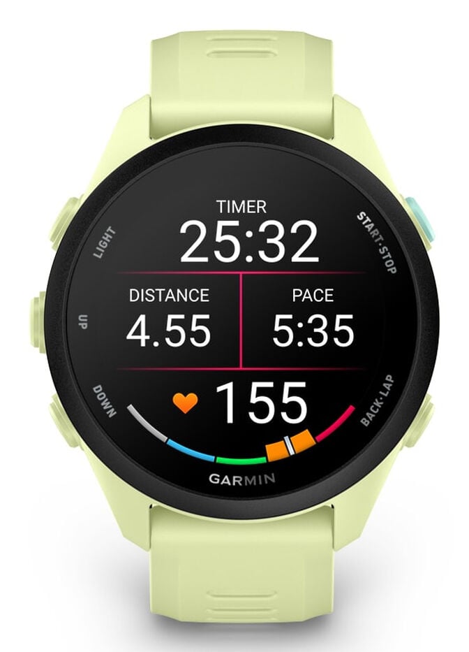 Smartwatch Garmin Forerunner 70 43mm Amarelo image number 5