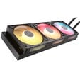 Water Cooler CPU Corsair iCUE LINK TITAN II 360 RX RGB 360mm Preto image number null