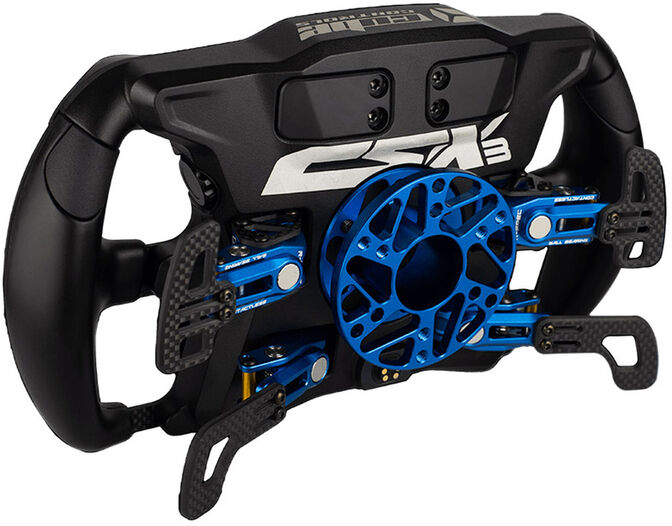 Volante Cube Controls CSX-3 - 4 Paddles - Azul image number 1