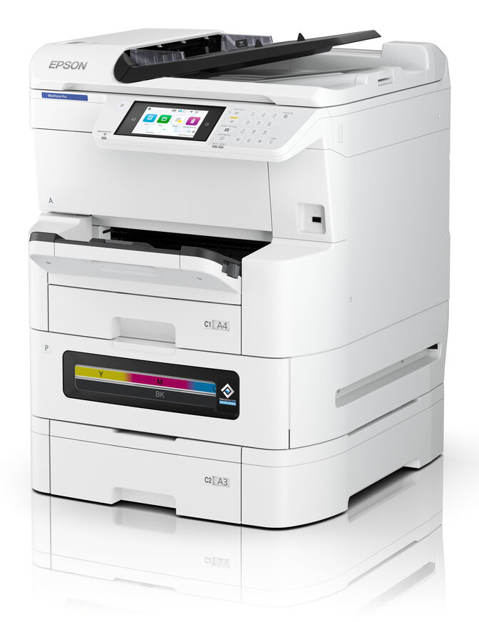 Impressora Impressora Multifun&ccedil;&otilde;es a Laser a Jato de Tinta Epson WorkForce Pro EM-C8100RDWF Wi-Fi image number 1