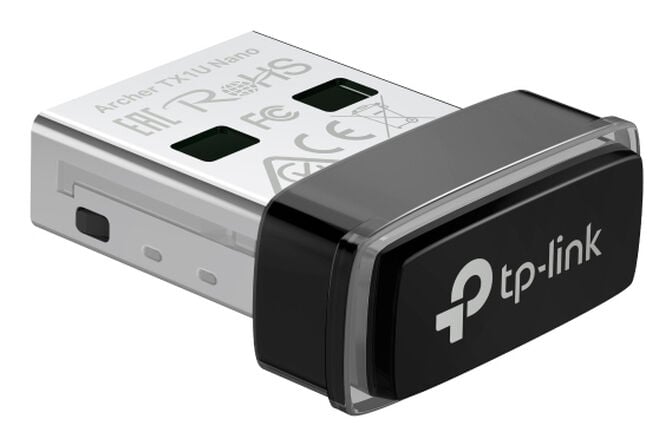 Adaptador de Rede USB TP-Link Archer TX1U Nano Wireless AX300 Wi-Fi 6 image number 2