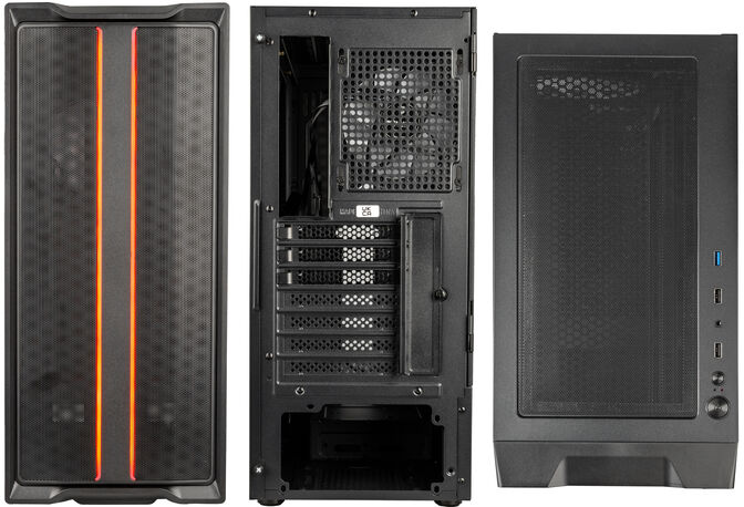 Caixa ATX Kolink Inspire K12 ARGB Vidro Temperado image number 3