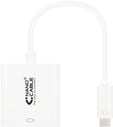 Adaptador Nanocable USB-C M > HDMI F 15 CM Branco image number null