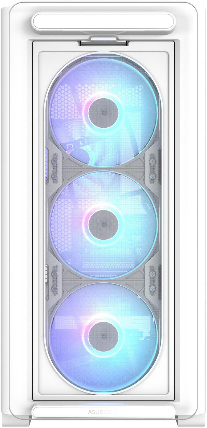 Caixa Micro-ATX Asus A23 Plus ARGB Branca image number 0