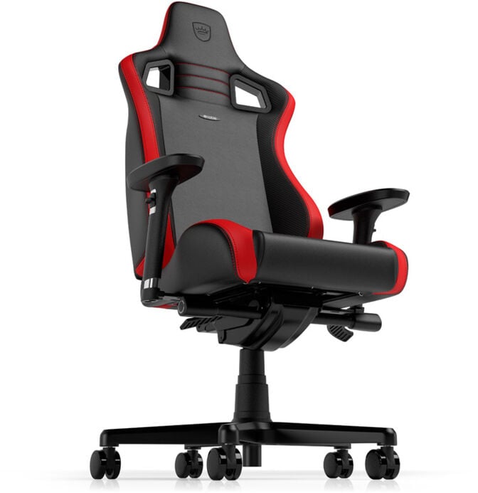 Cadeira noblechairs EPIC Compact - Preto / Carbono / Vermelho image number 5