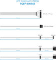 Fonte de Alimenta&ccedil;&atilde;o Tooq Ecopower II ATX 500W image number null